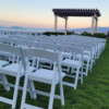 white folding resin chairs