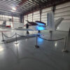 stanchions in hangar
