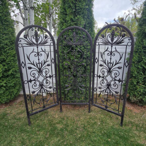 Ornamental Iron Backdrop